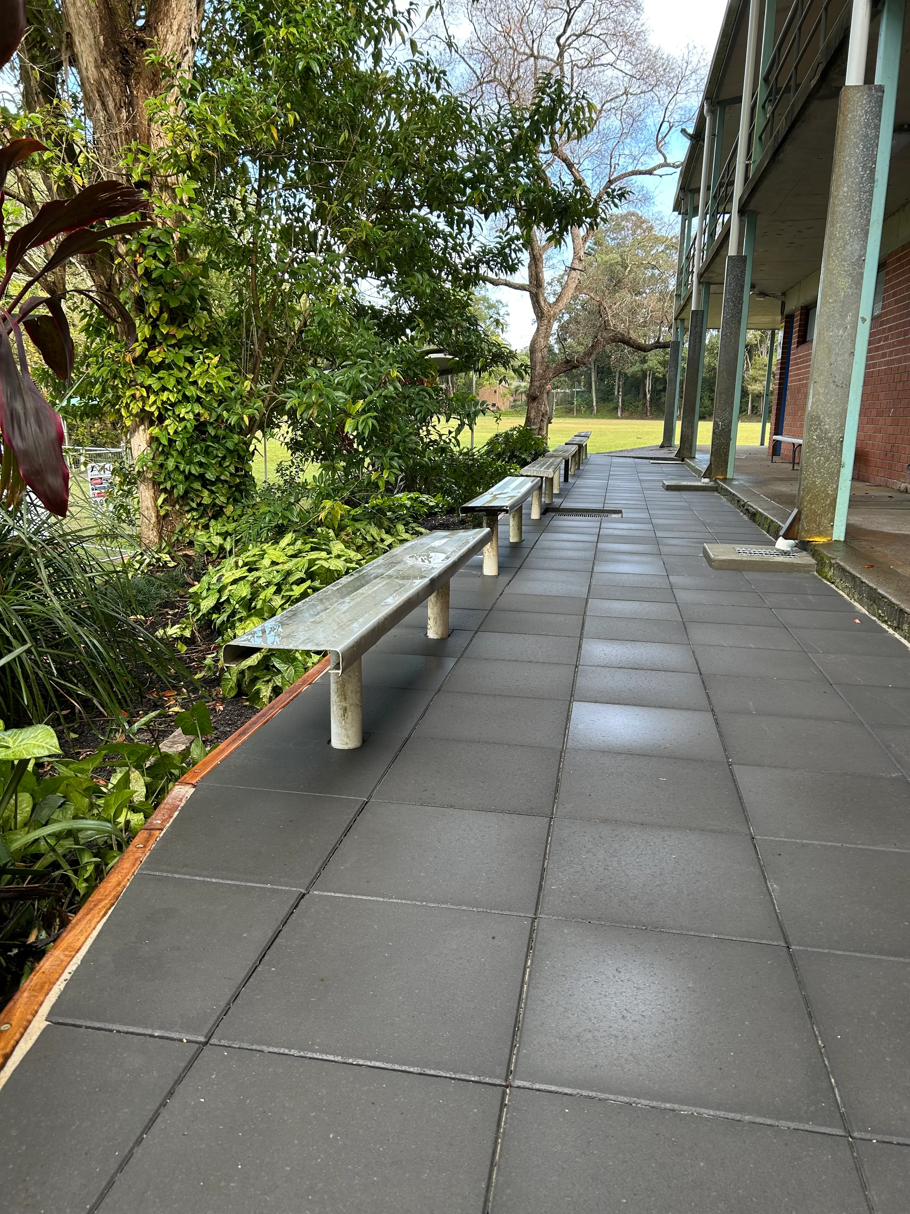 Bellingen High School grounds upgrade — view 2 by Akers Construction