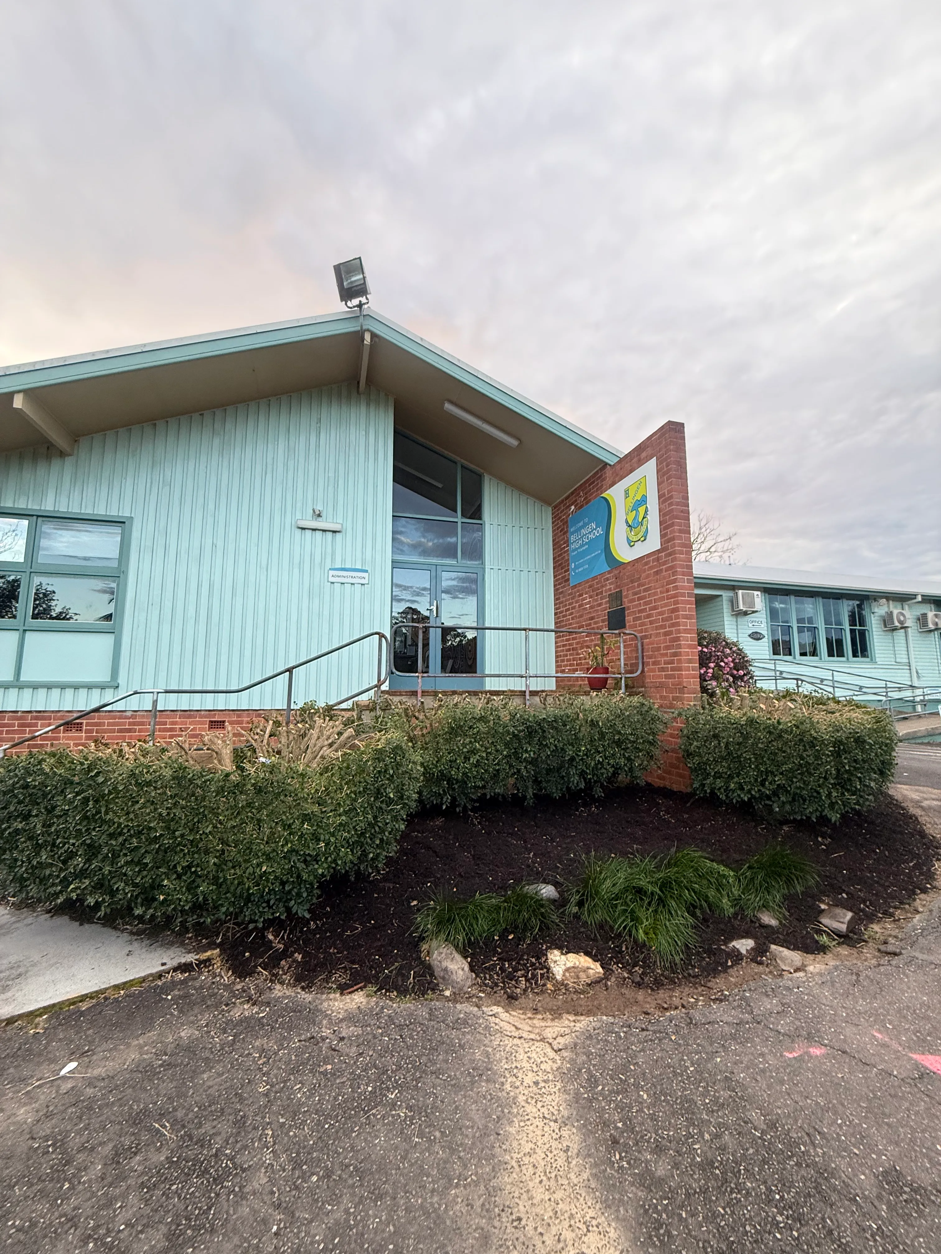 Bellingen High School grounds upgrade by Akers Construction