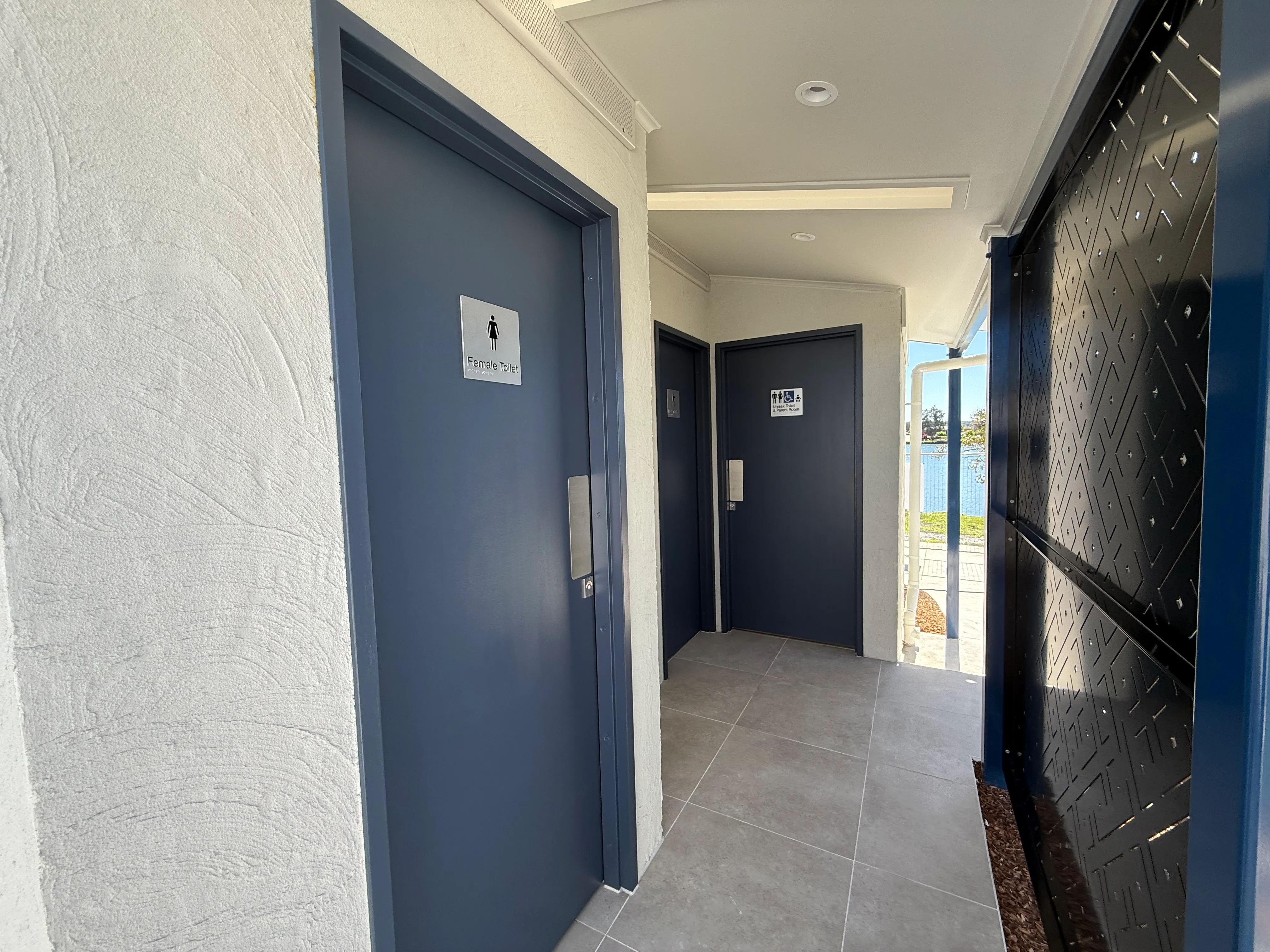 River Street public amenities upgrade in Macksville — view 1 by Akers Construction